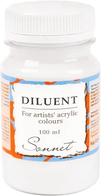 Produktbild von Sonnet - Acrylfarben Verdünner | 100ml Acrylmedium Zum Verdünnen Von Acrylfarben | Aus Von Nevskaya Palitra
