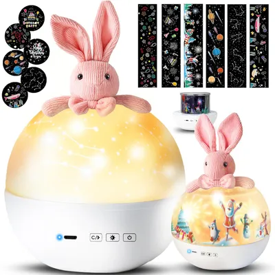 Produktbild von Heckermann 168K-J Rabbit LED-Sternenprojektor