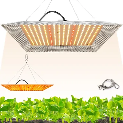 Immagine prodotto di Luce solare Sunlight Pro 100W LED con 256 LED e riflettore rimovibile, lampada per piante da coltivazione per piante da interno, ortaggi e fiori