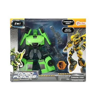 Produktbild von Roboforce Verwandlungsroboter Sportwagen 4f sort.