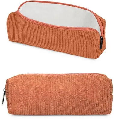 Productafbeelding van Unyqoos® Etui van cordura-materiaal, 20 x 7 x 5 cm – stijlvol etui voor school en kantoor, veelzijdig te gebruiken als make-up tas