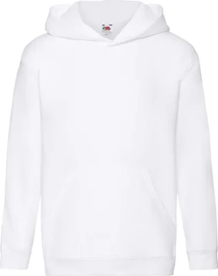 Produktbild von Fruit Of The Loom Kinder Kapuzen Pullover Premium 70/30 RW3303 (14/15 Jahre) (Weiß)