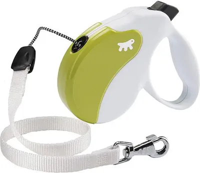 Imagen del producto de Ferplast Correa Amigo S - Correa, Color Blanco Y Verde