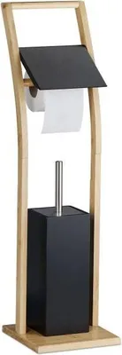 Immagine prodotto di Sedia per WC in bambù nero
