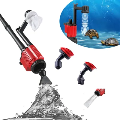 Produktbild von Aquarium-Neusreiniger, Multifunktionaler Elektrischer Aquarium-Wasserwechsler, Algenreiniger