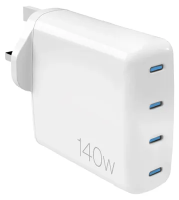 Immagine prodotto di PURO Caricabatterie Da Parete Minipro 140W Tecnologia GAN: 4 Porte USB-C UK