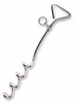 Image de Piquet de Tente Spirale Métal, 40cm