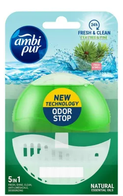 Produktbild von Ambi Pur Toilettenblock-Starter-Set Teebaum & Kiefer