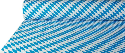Obrázok produktu pre PAPSTAR  12544 PAPSTAR Damast-Tischtuch "Bayrisch Blau", (B)1,0 x (L)50 m