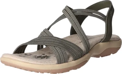 Immagine prodotto di Skechers sandalo da donna Reggae Slim Turn it up verde