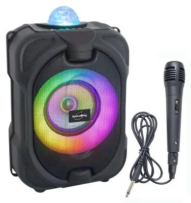 Image de Enceinte lumineuse Bluetooth KARAOKE 150W PACKSOUND