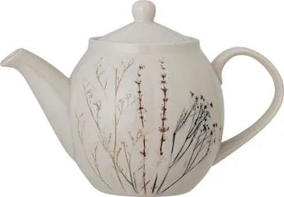 Immagine prodotto di Teiera Bloomingville BEA stoviglie in Vetroceramica brocca da 1,2 litri con coperchio