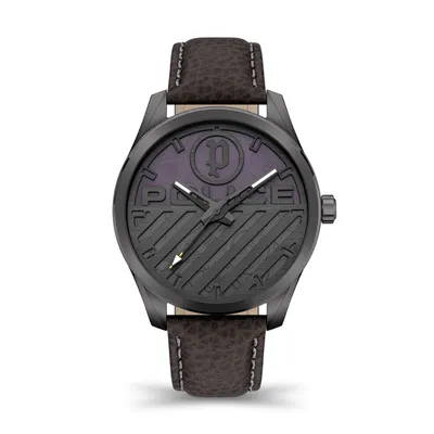 A studio shot of a watch on a white background.