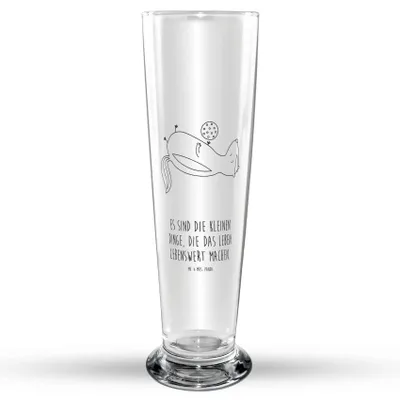 Produktbild von Mr. & Mrs. Panda Bier Glas Stinktier Ball - Transparent - Geschenk, Glasbecher, Raubtier, Glasbierglas, Bierbecher, Bierglas, Skunk, Stinker, Wildtier, Trinkglas, Stinki