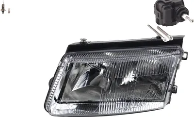 Productafbeelding van Johns, koplamp geschikt voor VW Passat 97, model 3B, bouwjaar 08/96 - 10/00, linker koplamp. + aandrijfas