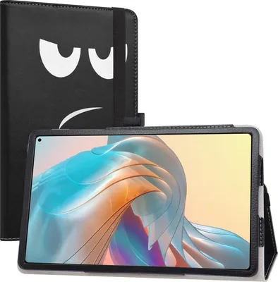 Image de Housse Pour Tablette Chuwi Hipad Pro 10,8 Pouces En  Noir Avec Motif Et Support