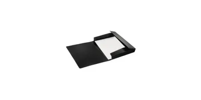 Produktbild von PAGNA Gummizugmappe 21613-01 DIN A4 PP 3Klappen schwarz