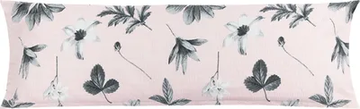 Obrázok produktu pre OBAL na relaxačný vankúš KREP - 50x145 cm - sivý, ružový