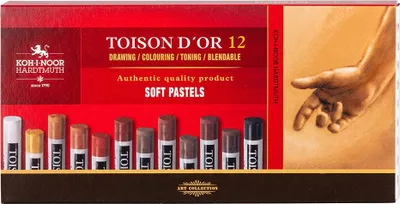 Obrázek produktu pro Koh-i-noor TOISON D´OR 8522/B/12 - prašné křídy - 12 ks