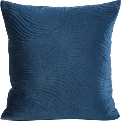 Produktbild von Dekorativer Kissenbezug Sofakissen RIA5 dunkelblau marine45x45  dunkelblau
