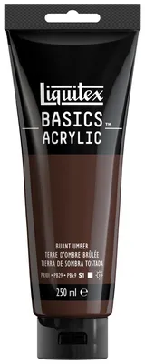 Zdjęcie produktu dla Liquitex 88700215 Basics – farba akrylowa, monopigmentowe pigmenty artystyczne, odporna na światło, średnia lepkość, jakość archiwalna, satynowe wykończenie, 250 ml