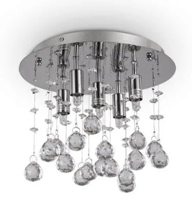 Obrázek produktu pro Ideal lux Stropné svietidlo 094649 MOONLIGHT PL5 CROMO 5xG9 40W