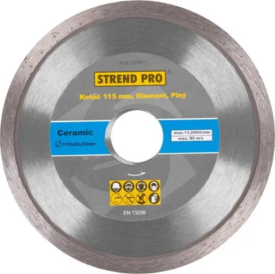 Obrázek produktu pro Kotouč Strend Pro 521B, 115 mm, diamantový, plný