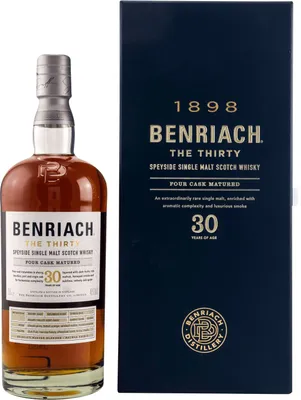 Produktbild von BenRiach 30 Years The THIRTY + Box 700ml 46% Vol.