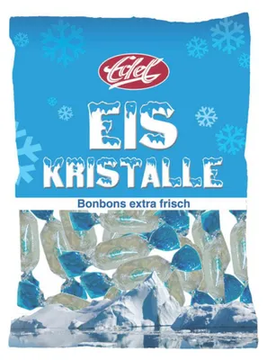 Immagine prodotto di Nobili cristalli di ghiaccio caramelle fresche extra fresche confezionate singolarmente 120g