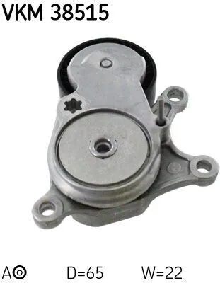Produktbild von SKF VKM 38515 Spannrolle Keilrippenriemen passend für MERCEDES-BENZ B-Klasse (W246, W242) A-Klasse (W176) A-Klasse (W177) CLA Coupe (C118)