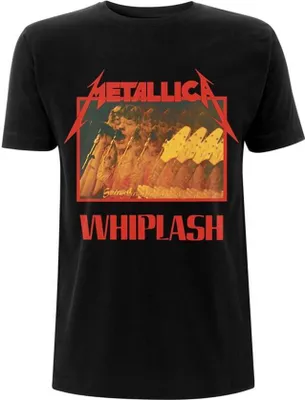 Produktbild von Metallica - "Whiplash" T-Shirt für Herren/Damen Uni PH1782 (S) (Schwarz)