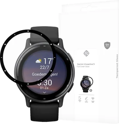 Produktbild von Schutzfolie Garmin Garmin Vivoactive 5 - Panzerglas - Cazy - Transparant