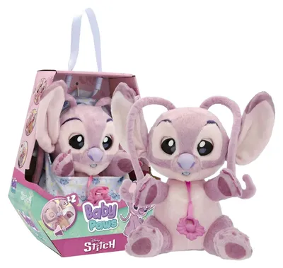 Produktbild von IMC Toys Baby Paws Disney Stitch, Cartoon-Figur, 1,5 Jahr(e), Interaktiv, Mit Ton, AAA
