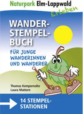 Obrázok produktu pre Naturpark Elm Lappwald - Wanderstempelbuch-Familienpaket