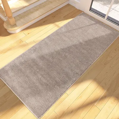 Produktbild von Schmutzfangmatte 60x150 cm Beige rutschfest waschbar robust & weich