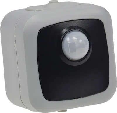 Produktbild von ChiliTec Feuchtraum Aufputz Bewegungsmelder IP44 AP grau
