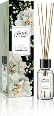 Obrázok produktu pre Aroma difuzér Pure Essence s tyčinkami - Biele kvety