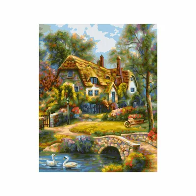 Obrázok produktu pre Schipper Maľovanie podľa čísel - Old English Cottage
