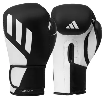 Image de Gants de boxe Sport-Thieme "Speed Tilt 250", 14 oz, noir-blanc