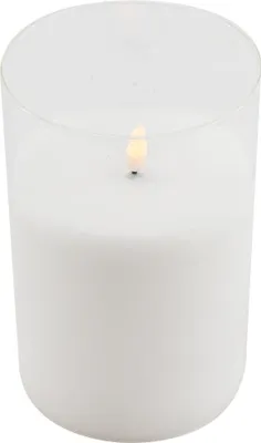 Produktbild von Kaemingk LED Kerze Wachs Indoor 15 cm klar
