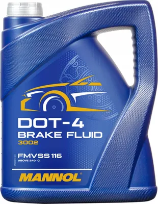 Zdjęcie produktu dla MANNOL Płyn hamulcowy Olej hamulcowy + PŁYN HAMULCOWY 5 litrów