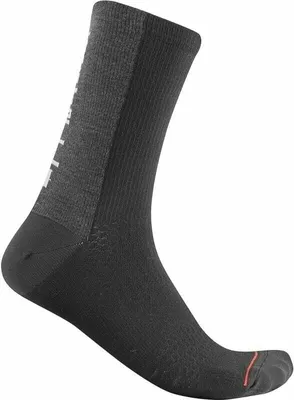 Produktbild von Castelli Bandito Wool 18 Black S/M Fahrradsocken