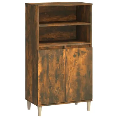 Produktbild von Highboard Räuchereiche 60x36x110 cm Holzwerkstoff