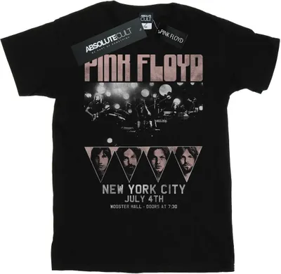 Image de Pink Floyd - "New York City Wooster Hall" T-shirt pour homme BI44092 (XXL) (Noir)