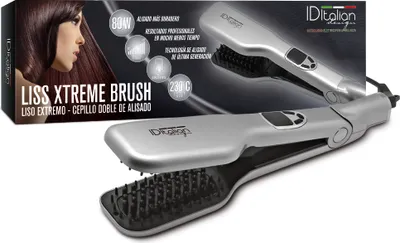 Zdjęcie produktu dla PostQuam Liss Xtreme, Szczotka do prostowania, Ciepły, 80 °C, 230 °C, Szary, 80 W