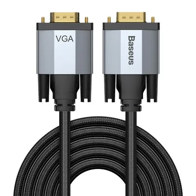 Obrázok produktu pre Obojsmerný kábel/adaptér VGA na VGA 3 m Baseus Enjoyment Series - 3 m