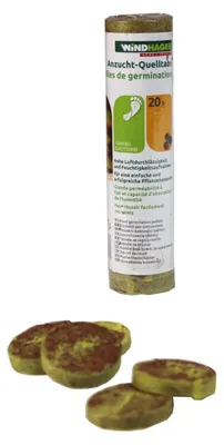 Produktbild von Windhager Kokosquelltabs 3,5 cm, 20 Stück