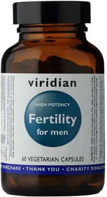 Productafbeelding van Vruchtbaarheid voor mannen. 60 capsules. VIRIDIAN