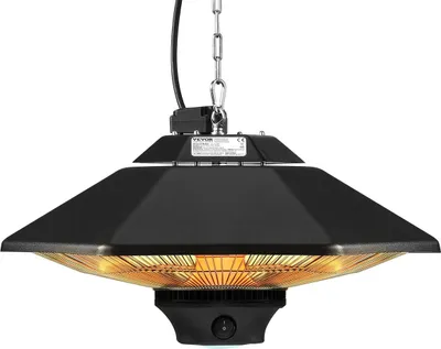 Productafbeelding van Hangende terrasverwarmer, 2000W, elektrische ruimteverwarmer met afstandsbediening