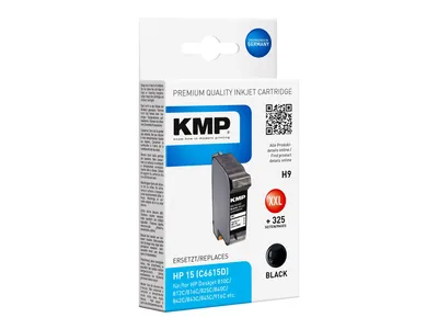 Obrázok produktu pre KMP H9 Tintenpatrone schwarz kompatibel mit HP C 6615 D